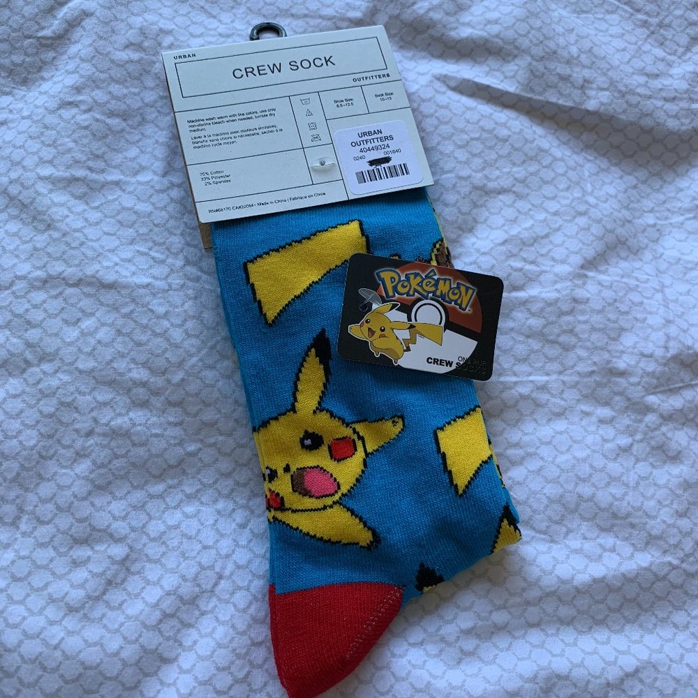 Urban Outfitters Pokemon Socks - Picture 1 of 2